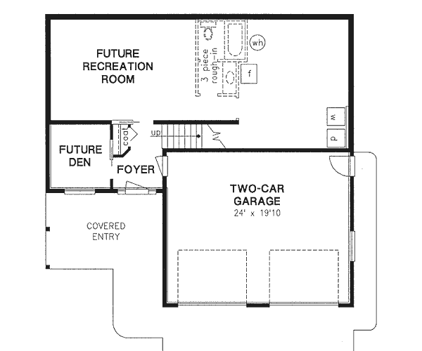 Lower Floor Plan: 40-160