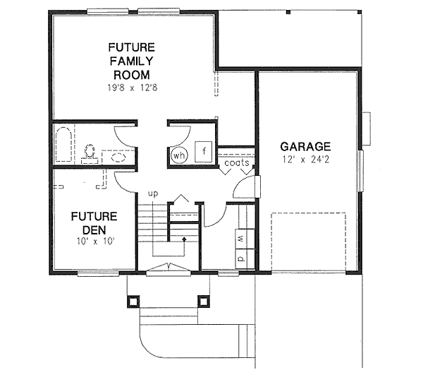 Lower Floor Plan: 40-161