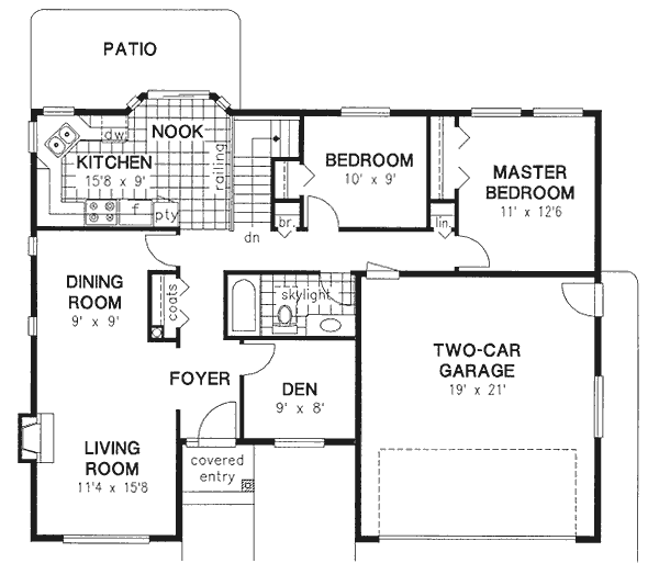 Main Floor Plan: 40-162