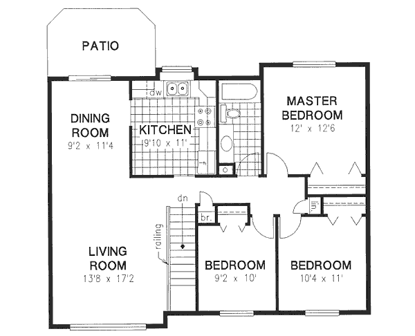 Main Floor Plan: 40-163