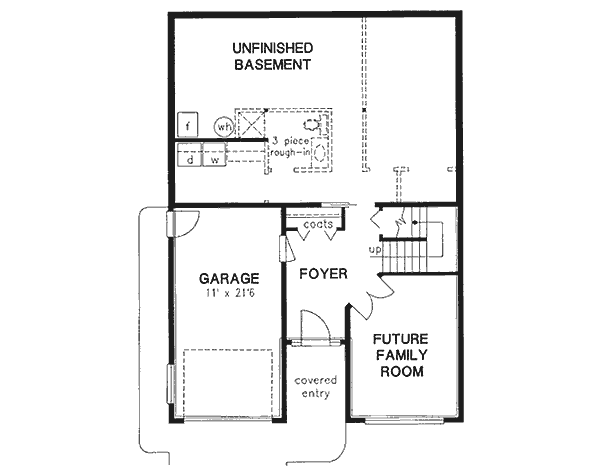 Lower Floor Plan: 40-165