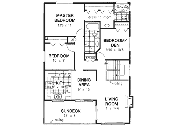 Main Floor Plan: 40-165