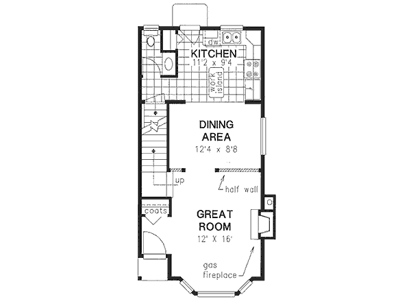 Main Floor Plan: 40-168