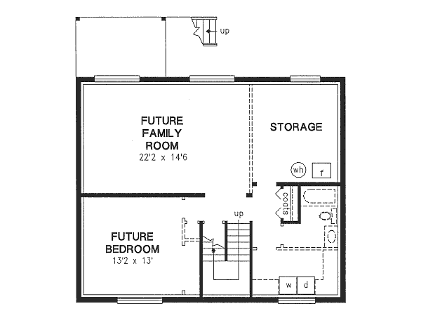Lower Floor Plan: 40-171