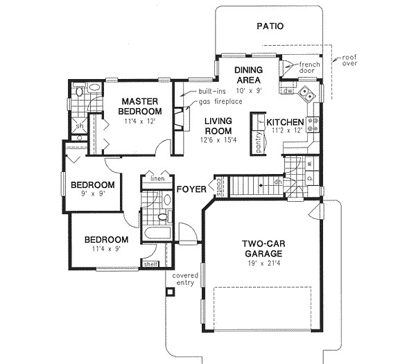 Main Floor Plan: 40-172