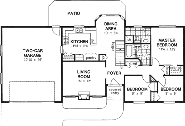 Main Floor Plan: 40-176