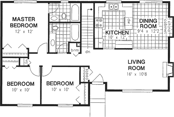 Main Floor Plan: 40-181