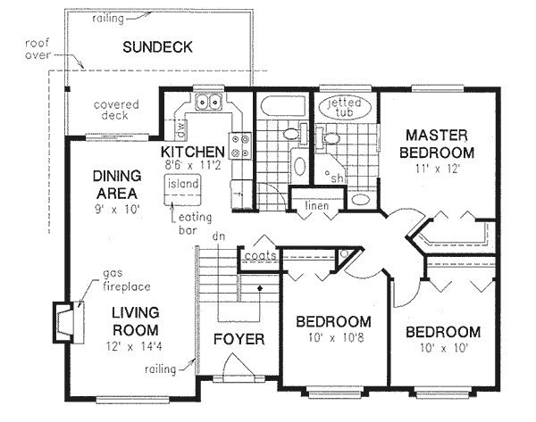 Main Floor Plan: 40-182