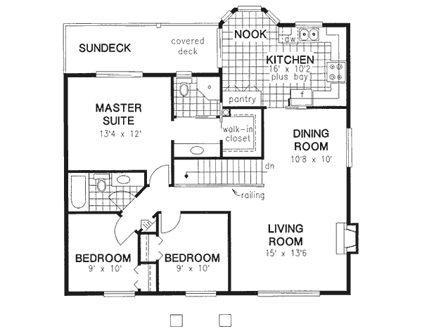 Upper/Second Floor Plan: 40-183