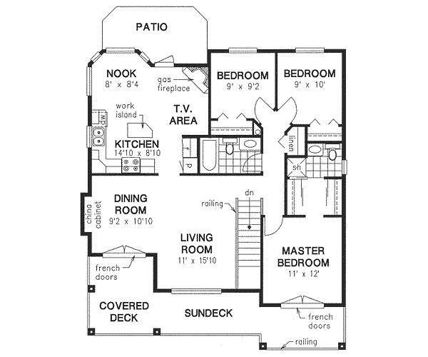 Main Floor Plan: 40-184