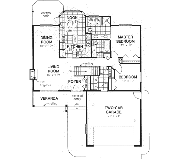 Main Floor Plan: 40-187