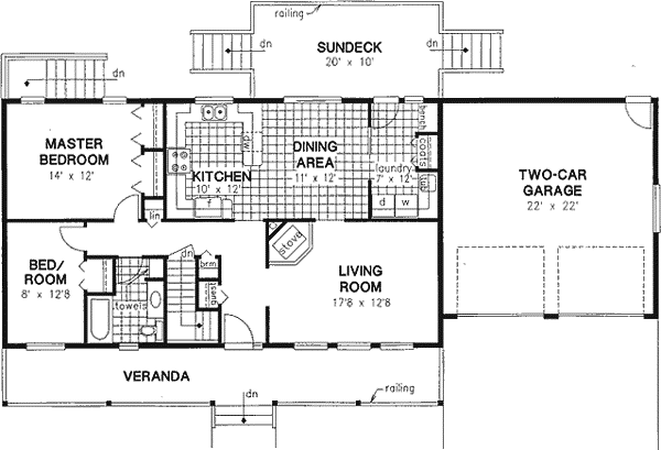 Main Floor Plan: 40-188