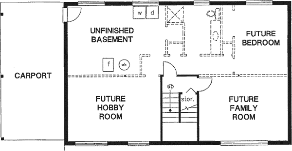 Lower Floor Plan: 40-192