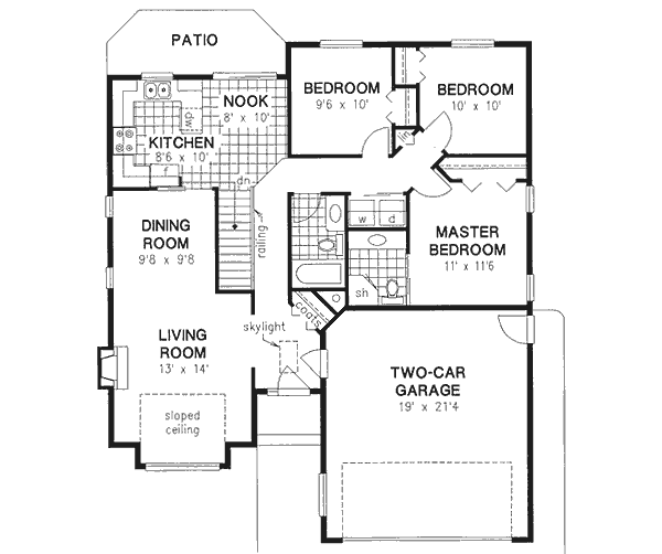 Main Floor Plan: 40-194