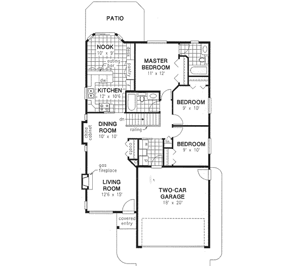 Main Floor Plan: 40-195