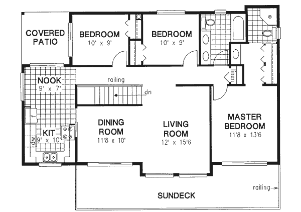 Main Floor Plan: 40-197