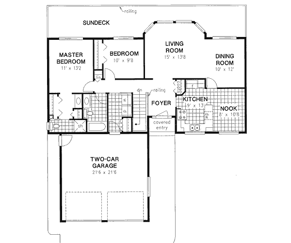 Main Floor Plan: 40-201