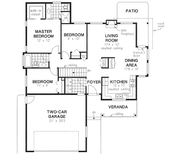 Main Floor Plan: 40-207