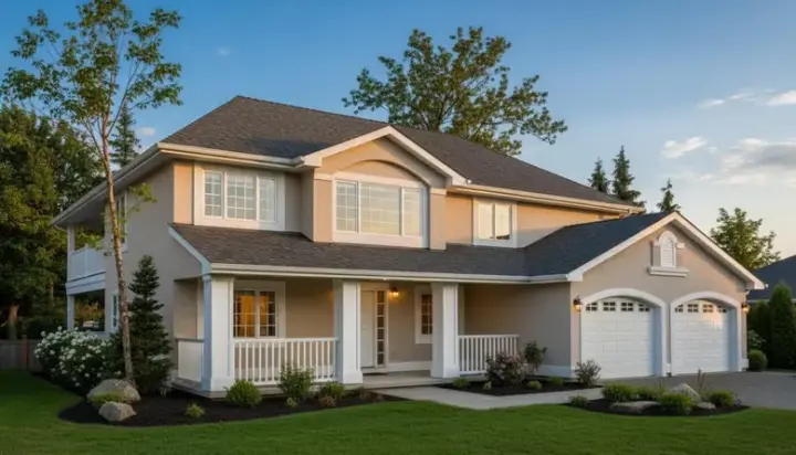 Traditional house plans 40-209 - front exterior, 1,238 sq ft, 3 bed, 2 bath house plans | Monster House Plans