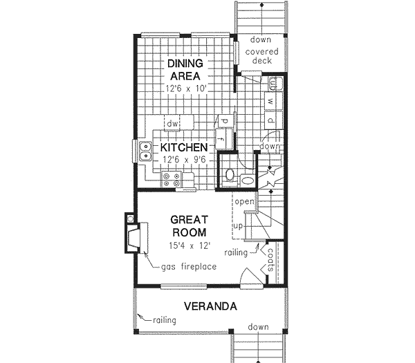 Main Floor Plan: 40-211