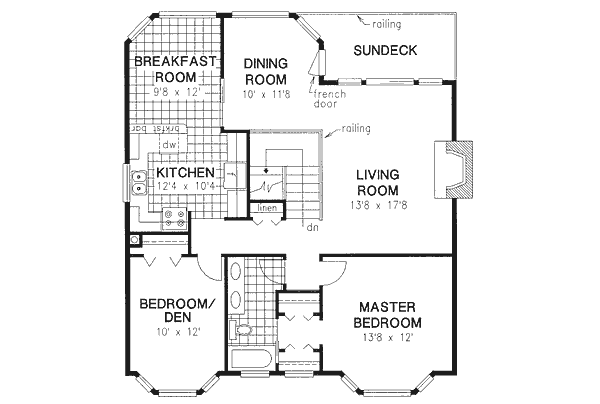 Upper/Second Floor Plan: 40-212