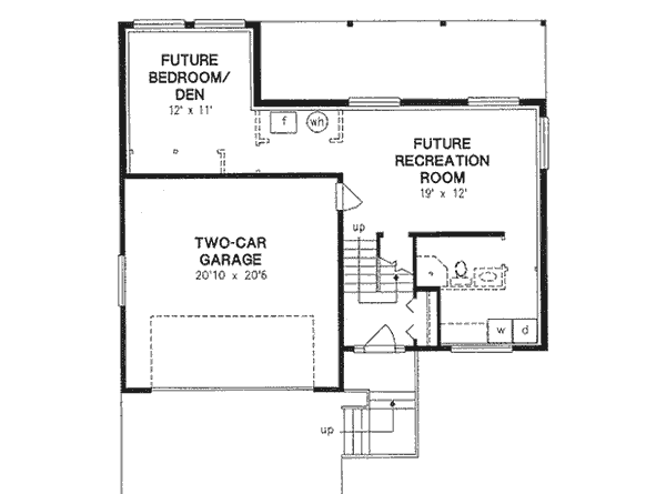Lower Floor Plan: 40-215