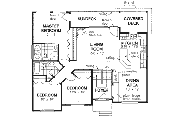 Main Floor Plan: 40-215