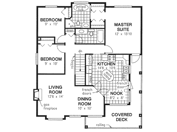 Main Floor Plan: 40-220