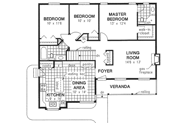 Main Floor Plan: 40-221