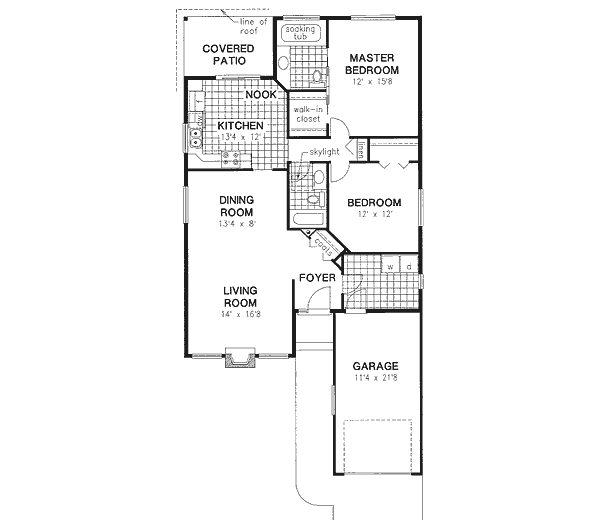 Main Floor Plan: 40-222