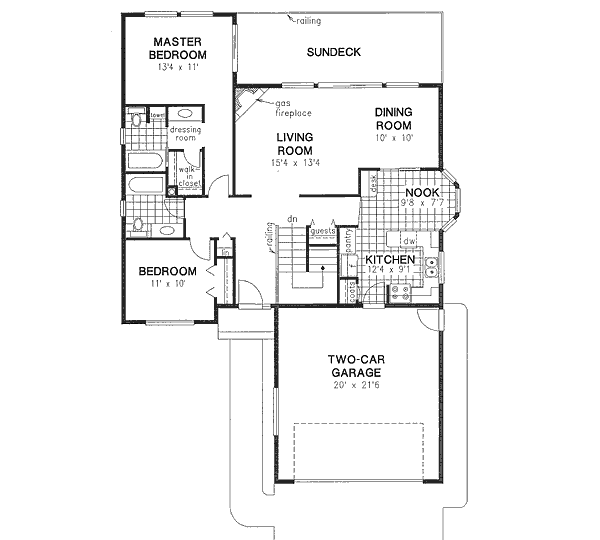 Main Floor Plan: 40-223