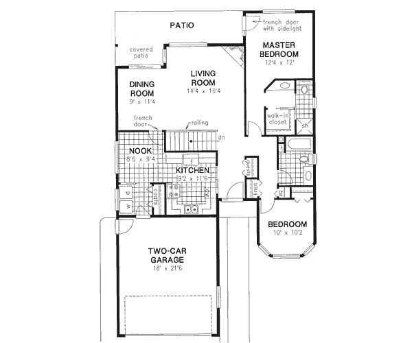 Main Floor Plan: 40-224
