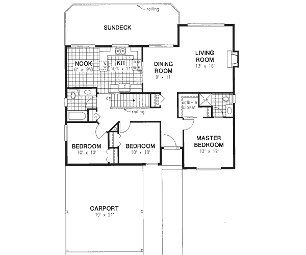 Main Floor Plan: 40-225