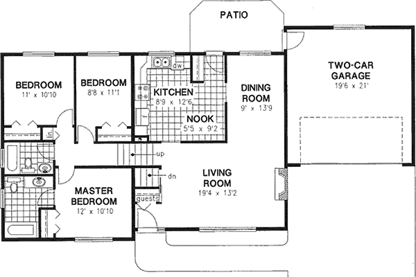 Main Floor Plan: 40-228