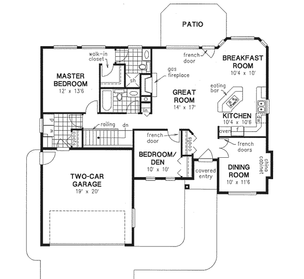 Main Floor Plan: 40-229