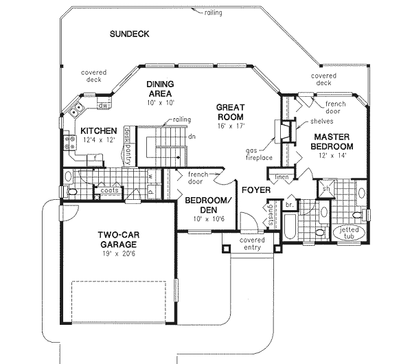 Main Floor Plan: 40-233