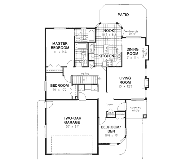 Main Floor Plan: 40-237
