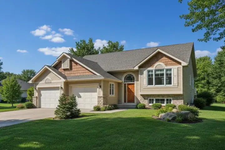 Traditional house plans 40-238 - front exterior, 1,335 sq ft, 2 bed, 2 bath house plans | Monster House Plans