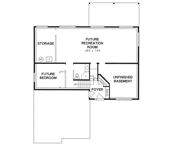 Lower Floor Plan: 40-238