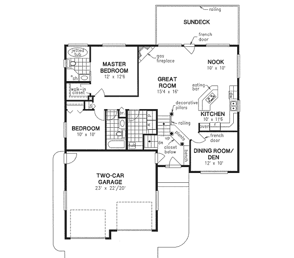 Main Floor Plan: 40-238