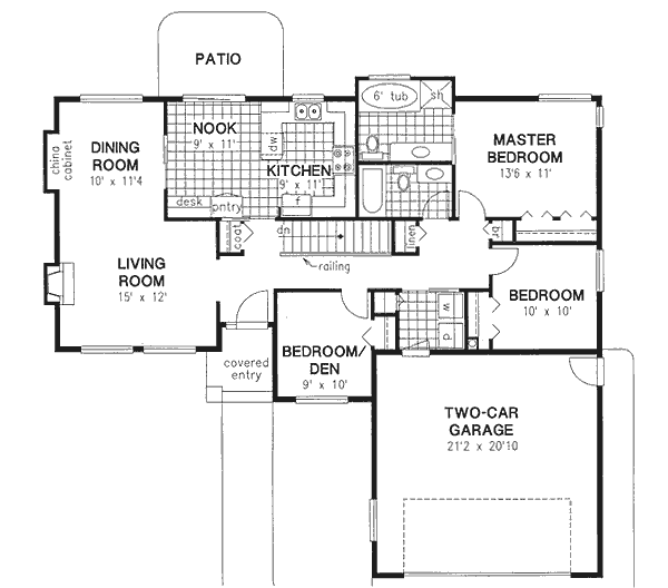 Main Floor Plan: 40-243