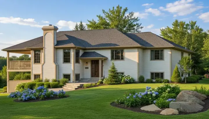 Traditional house plans 40-251 - front exterior, 1,367 sq ft, 3 bed, 2 bath house plans | Monster House Plans