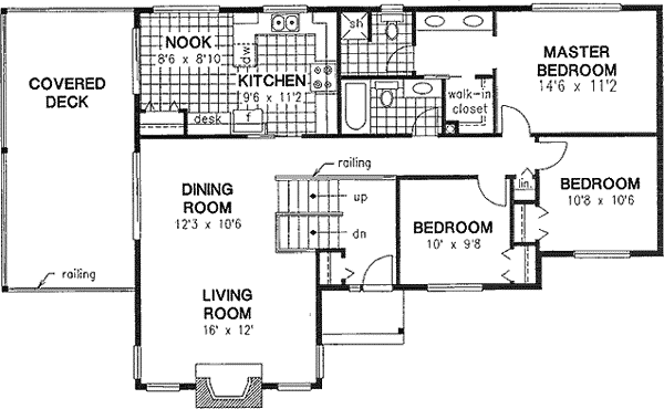 Upper/Second Floor Plan: 40-251