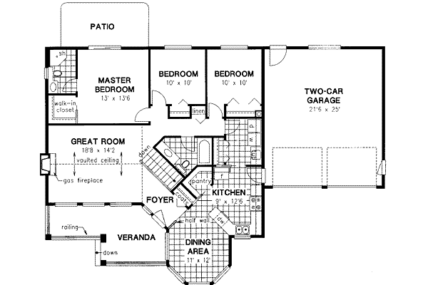 Main Floor Plan: 40-252