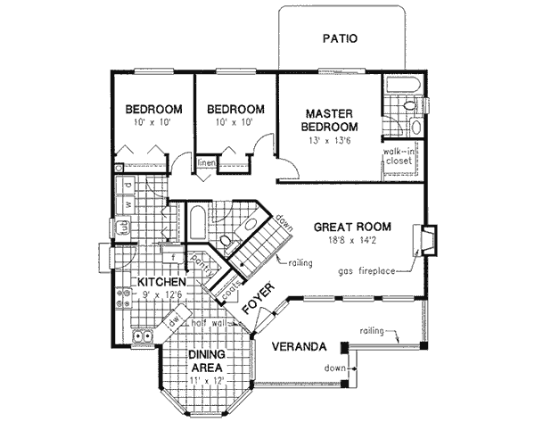 Main Floor Plan: 40-253