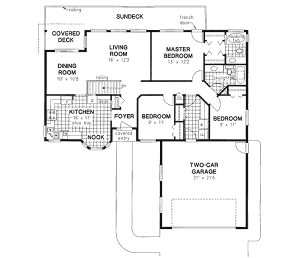 Main Floor Plan: 40-254