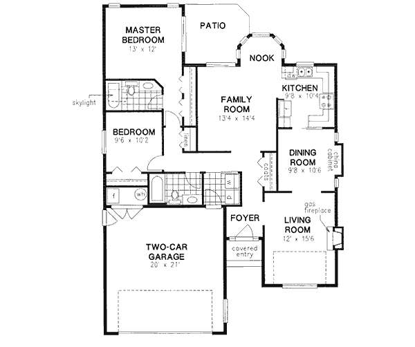Main Floor Plan: 40-255