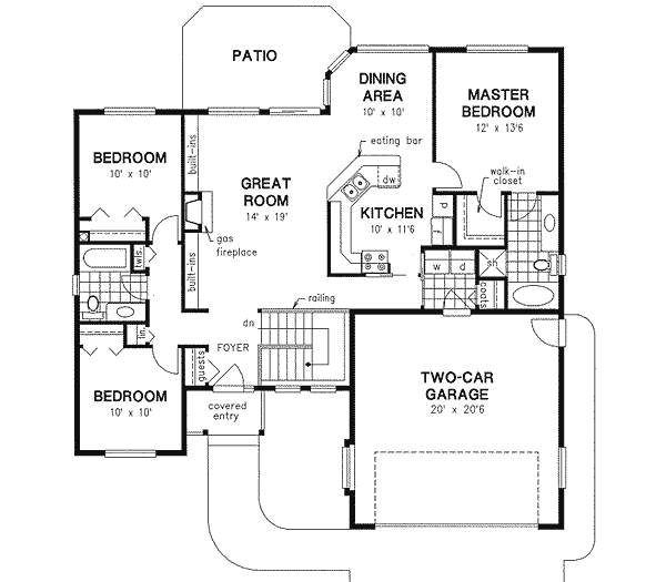 Main Floor Plan: 40-256