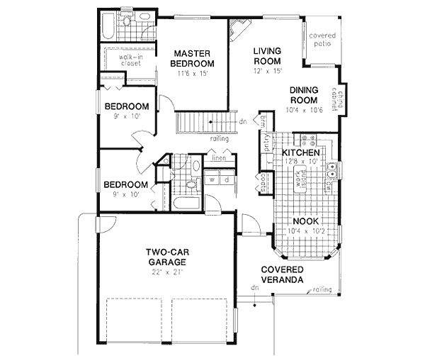 Main Floor Plan: 40-257