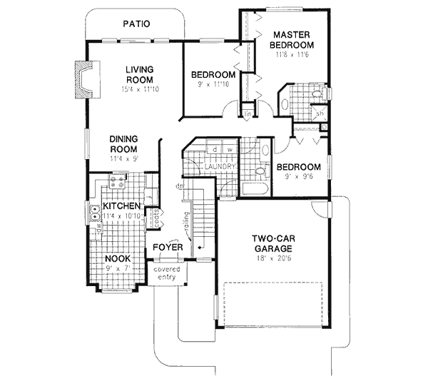 Main Floor Plan: 40-258